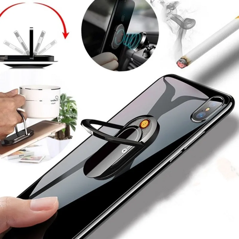 

360 Degree Metal Finger Ring Holder For iPhone 13 12 Pro Max Huawei Xiaomi Samsung Desktop For Magnetic Phone Holder Accessories