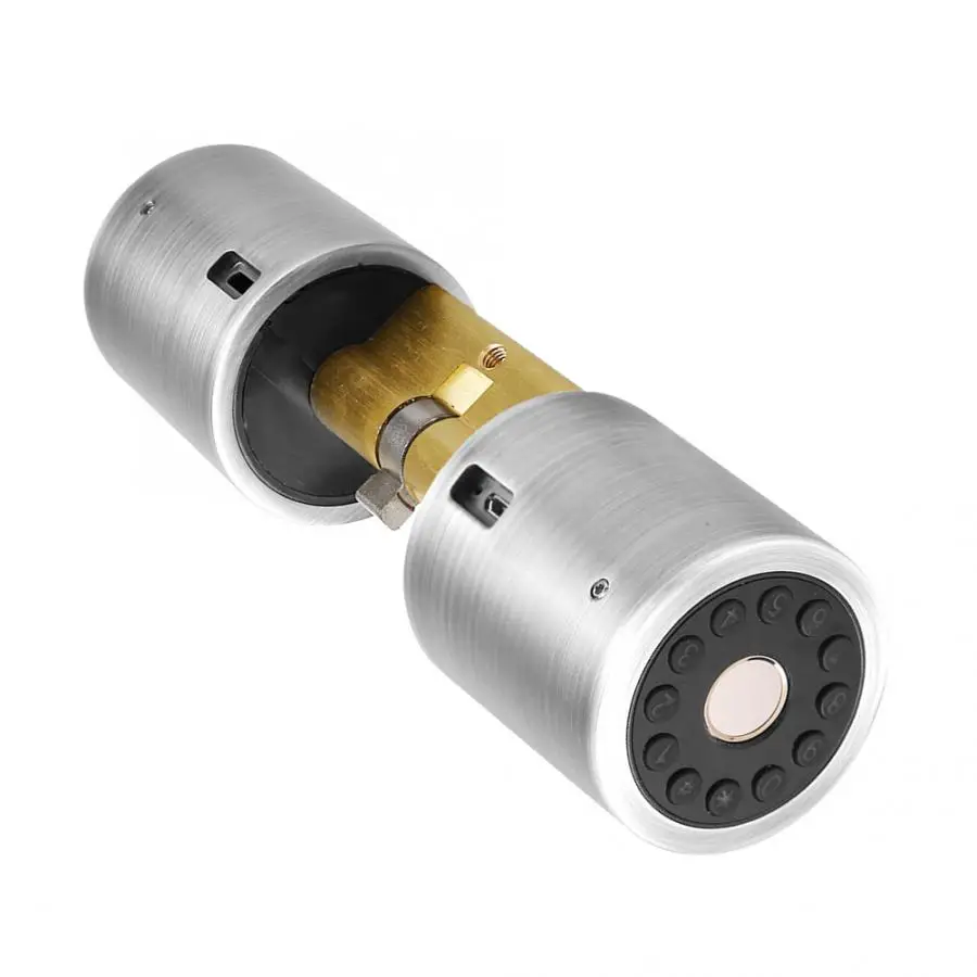 Отпечаток пальца дверной замок умный отпечаток Пароль Bluetooth приложение мяч дверь