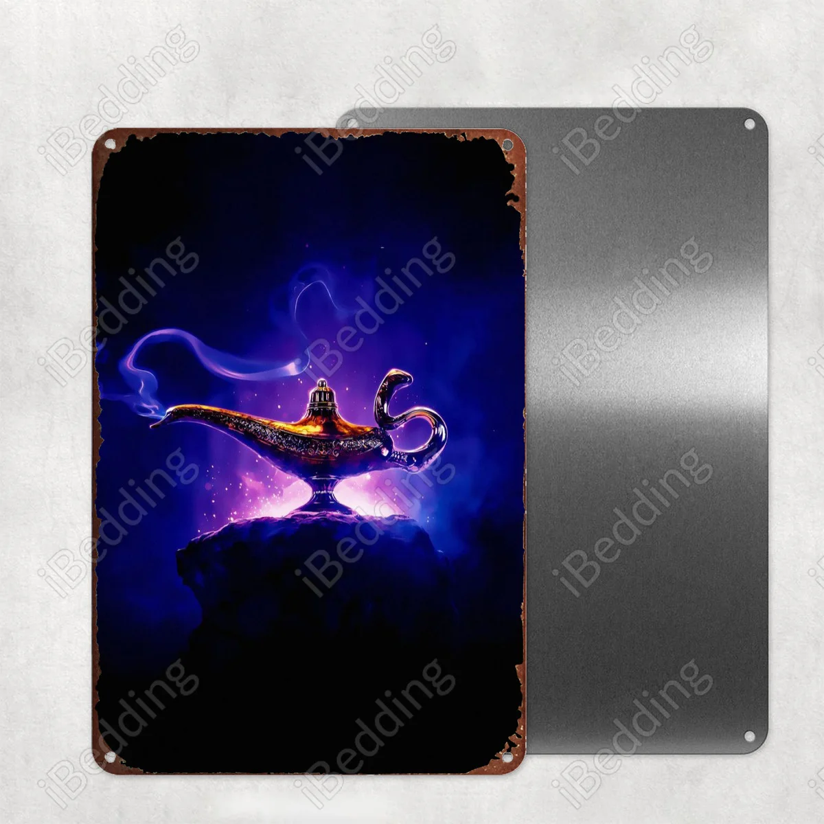 

Aladdin 20x3 0 см винтажные металлические знаки под заказ номерные знаки Ретро табличка железная Живопись Домашний Декор