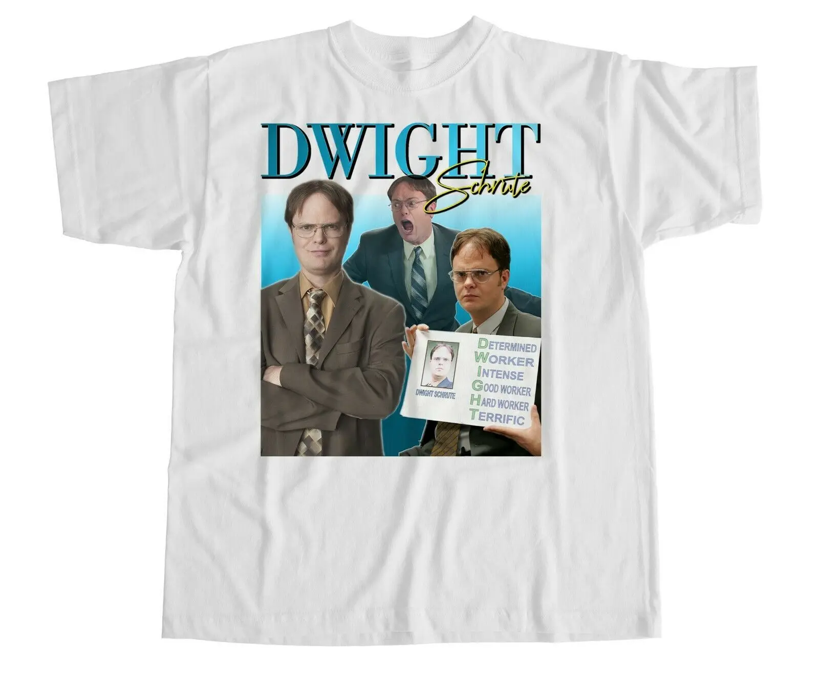 Dwight Schrute футболка Homage I Am Dead внутри офиса ТВ серии Майкл Скотт