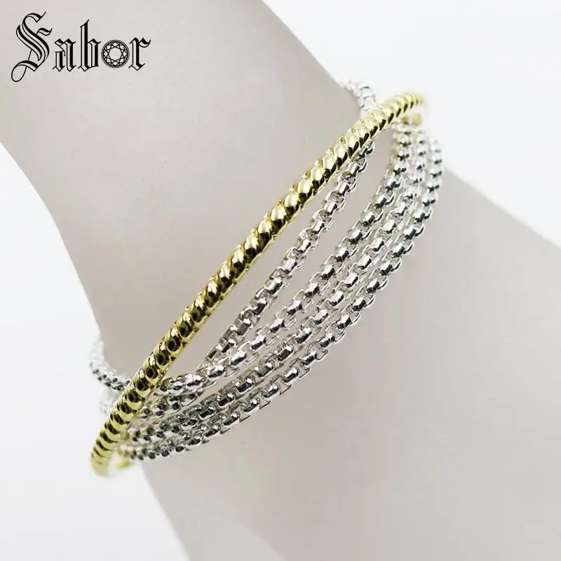 Новые золотистые браслеты Whorl тонкий браслет Европейский самый модный