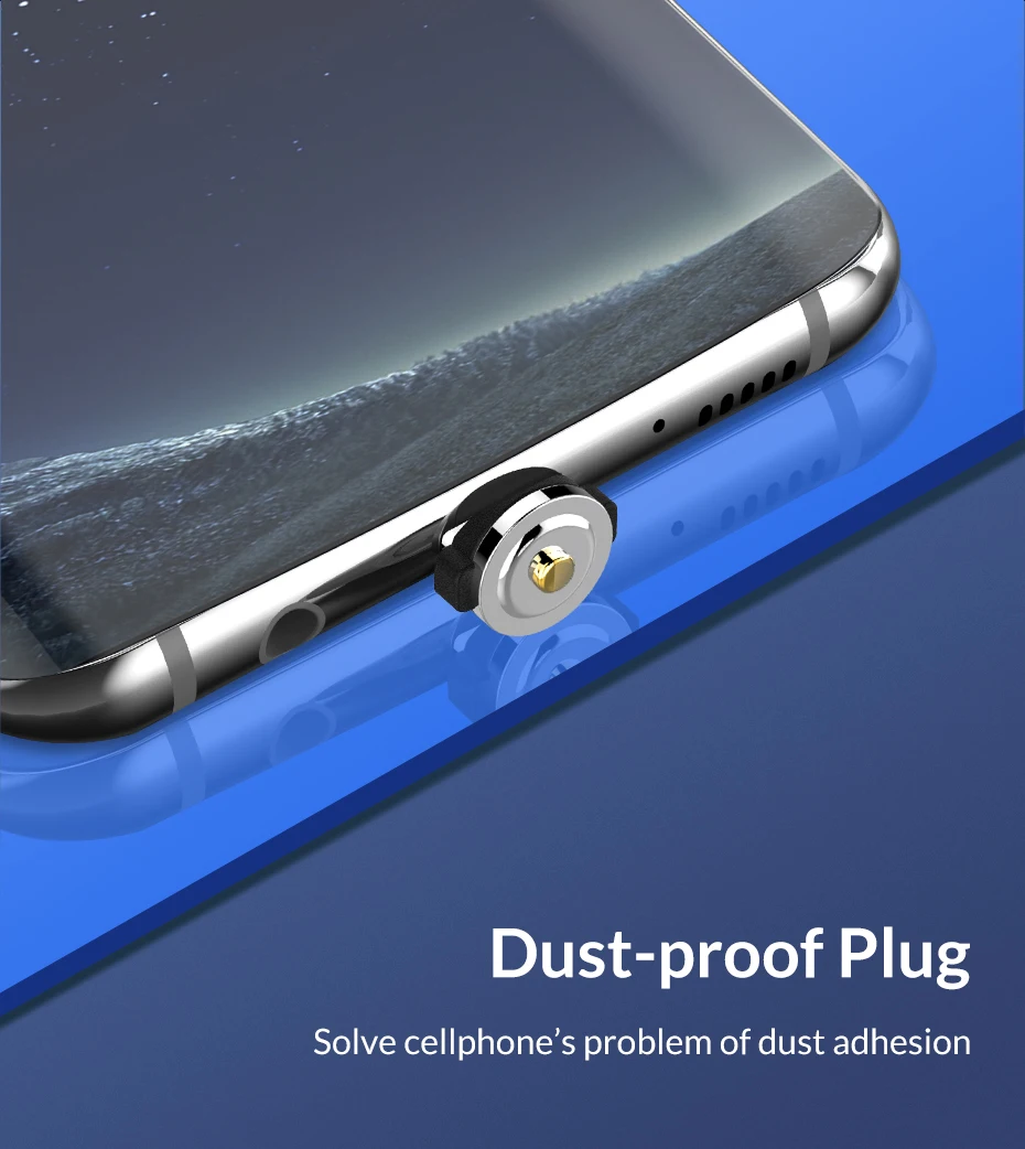 2.4A Быстрая зарядка светодиодный магнитный usb-кабель для IPhone 6 7 8 Plus 5s SE магнит IPad Air USB зарядное устройство кабель type C& Micro USB кабель