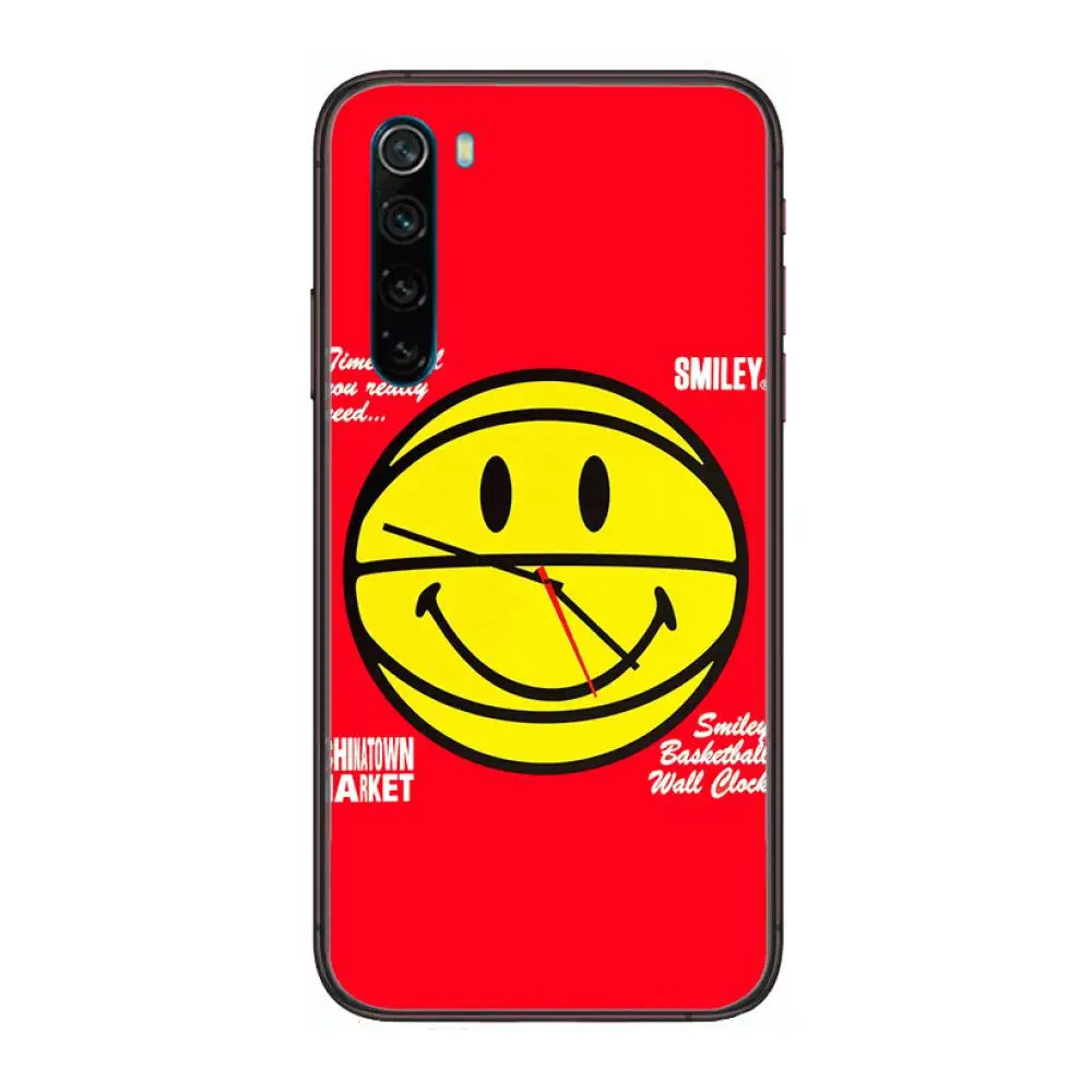 

C-CHINATOWN MARKET cartoon Phone Case For XiaoMi Redmi Note 9S 8 7 6 5 A Pro T Y1 Anime Black Cover Silicone Back Pretty