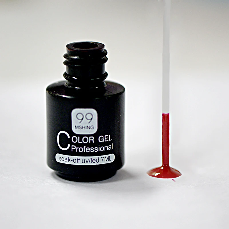 MSHING99 Гель-лак для ногтей 6 шт./лот лак Светодиодный УФ-гель отмачиваемый Блестящий