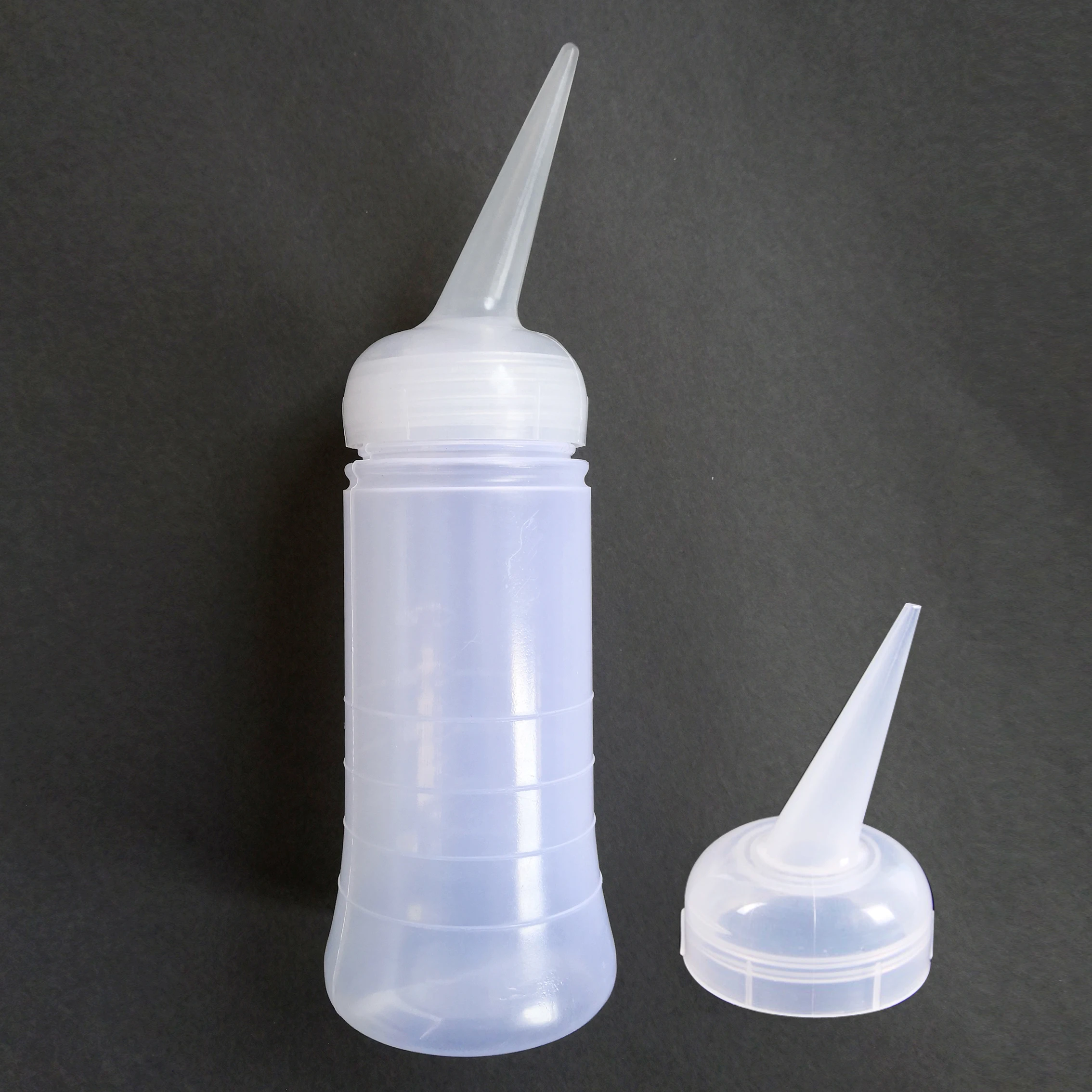 

1PC Professional Hair Dye Applicator Brush Dispensing Salon Empty Plastic Hair Coloring Dry Washing Bottle