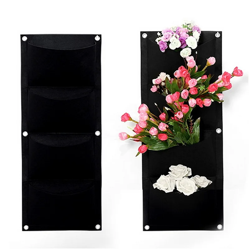 Вертикальный подвесной садовый мешок для выращивания растений 2/3/4/6/7 карманов |