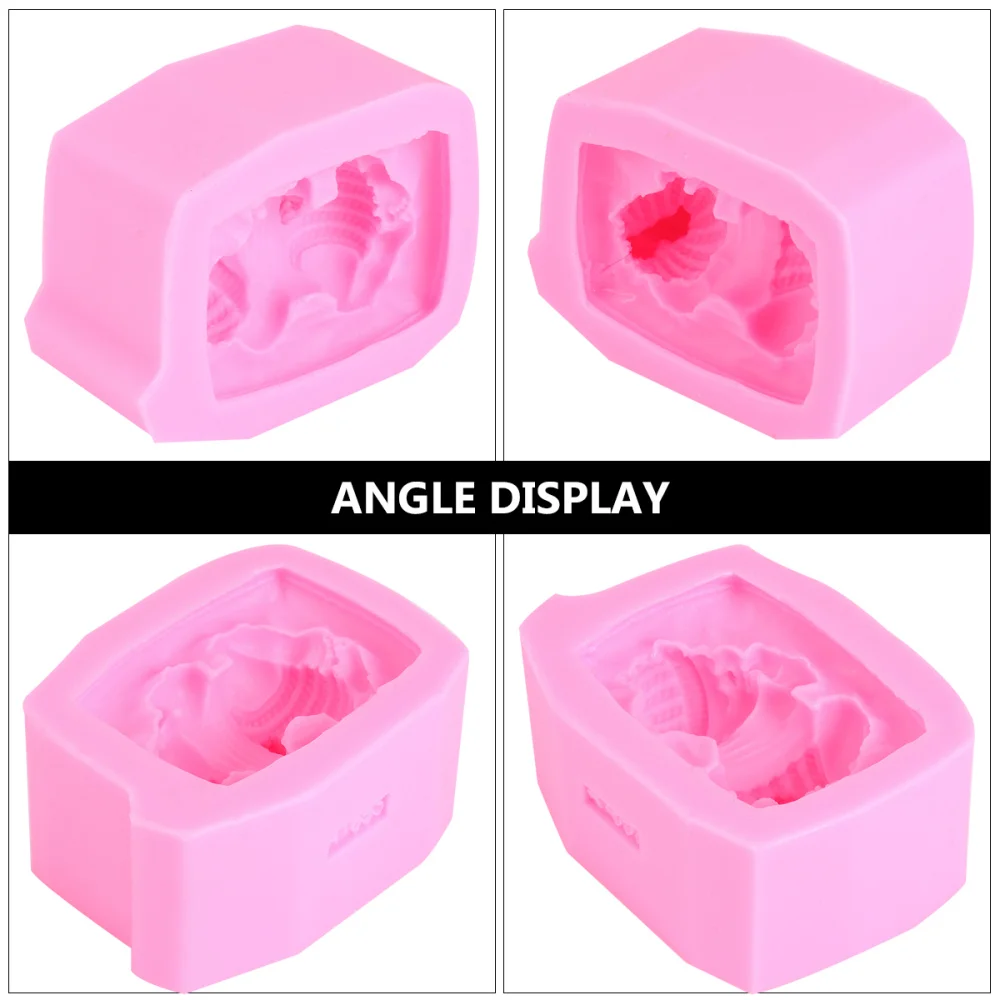 Силиконовая форма для свечи спящего ребенка инструменты украшения торта мыла