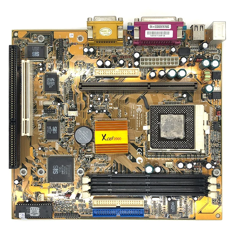 Хит продаж материнская плата elite sis620 Xce/2000 с 1 слотом ISA и двойным сиденьем PCI для