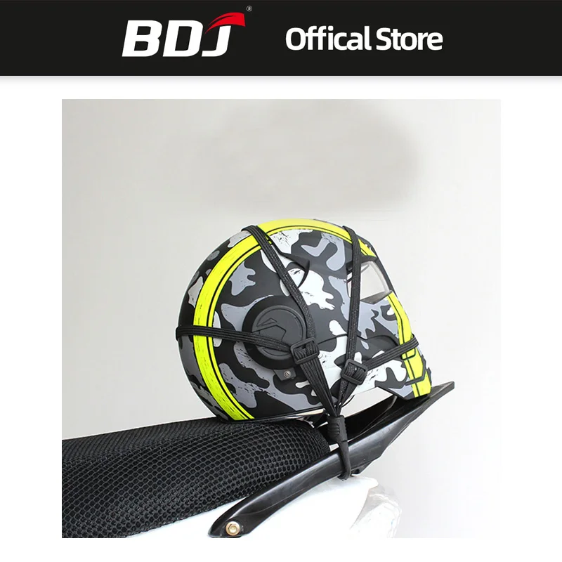 Универсальная сетка BDJ для шлема мотоциклетных аксессуаров багажа защитное