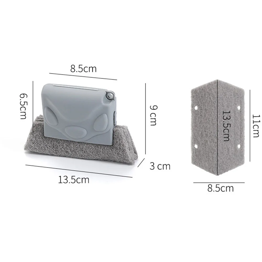 

Detachable Creative Groove Cleaning Brush Door Window Track Cleaning Brush Groove Gap Cleaning Tool Quickly Clean All Corner Gap