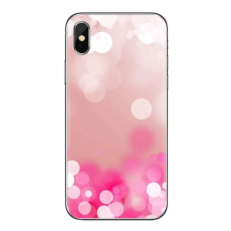 Чехол из ТПУ с розовыми и золотыми блестками для Sony Xperia Z Z1 Z2 Z3 Z5 compact M2 M4 M5 E3 T3 XA Aqua LG