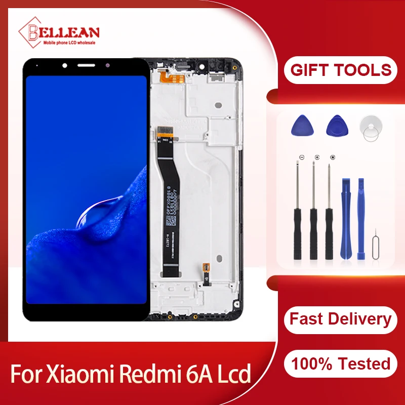 100% протестированный 5 45 дюймовый сенсорный ЖК-экран для Xiaomi Redmi 6A дигитайзер