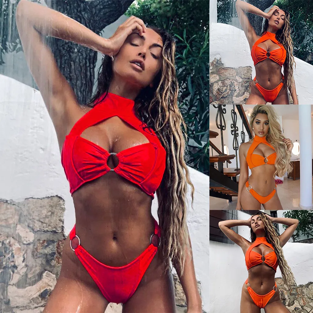 Женское нижнее белье с эффектом пуш-ап однотонное удлиненное чокер подкладкой