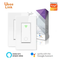 useelink smart light switchwifi wall smart switch 2 packworth with alexa and google assistantno hub requiredpowered by tuya