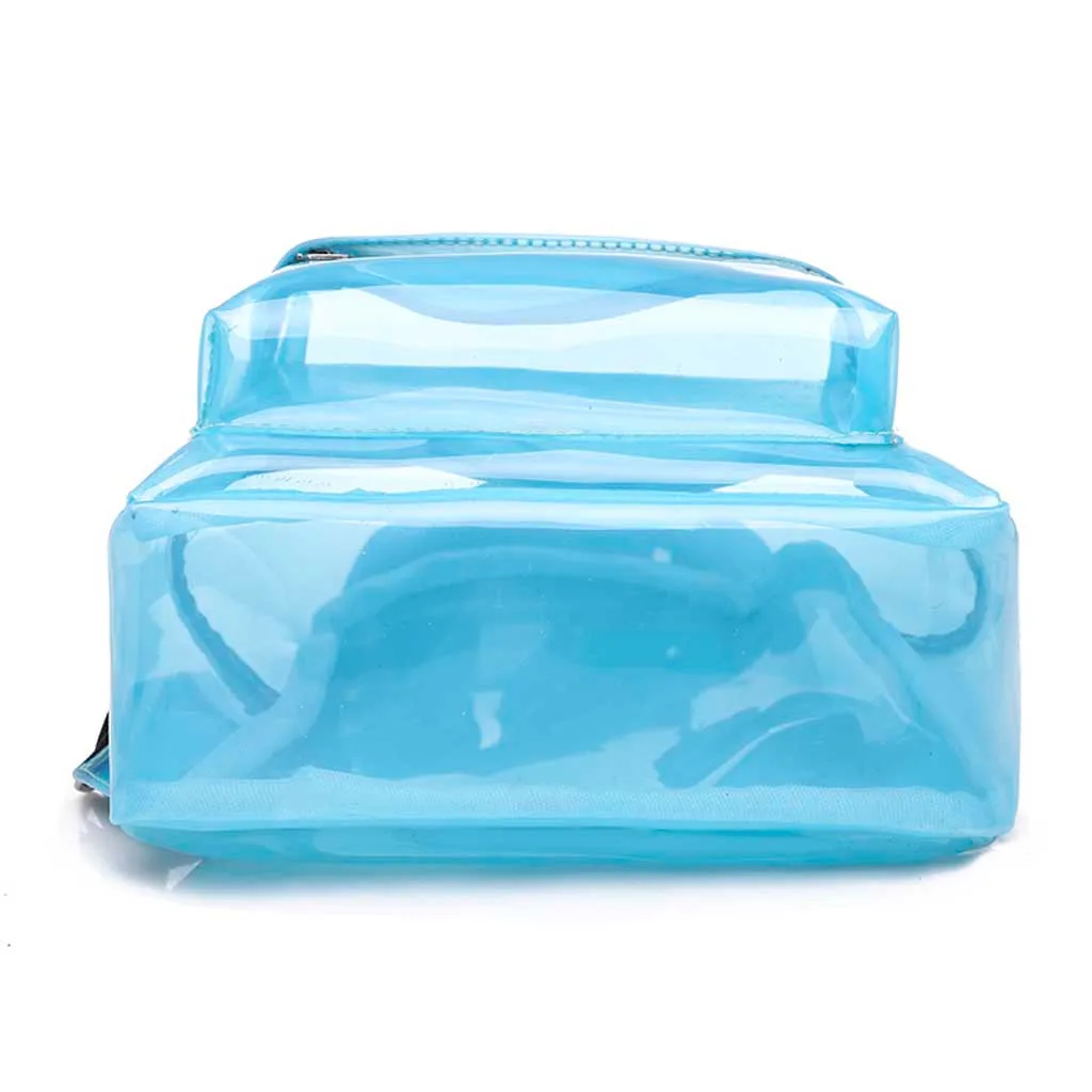 Прозрачный женский Рюкзак водонепроницаемый для студентов колледжа девочек