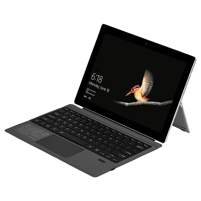 Беспроводная клавиатура с Presspad для Microsoft/Surface Pro 7 ультра-тонкая цветная подсветка
