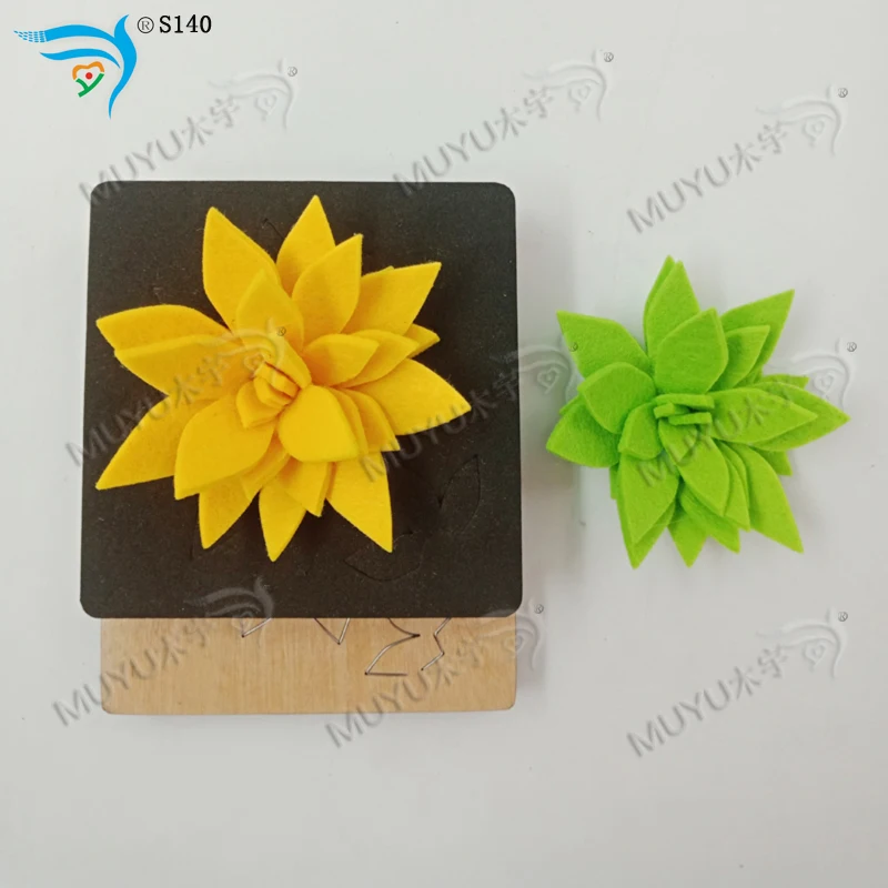 Складной цветочный DIY новая деревянная форма Вырубные штампы для скрапбукинга Толщина/15,8 мм/S140