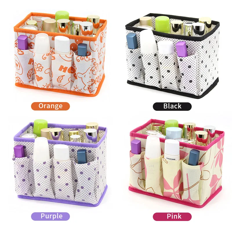 Большой емкости складной многофункциональный макияж косметические хранения Box