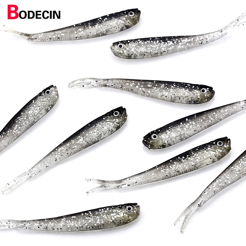 Fly Fluke мягкий силиконовый тидлер набор искусственных приманок рыболовные