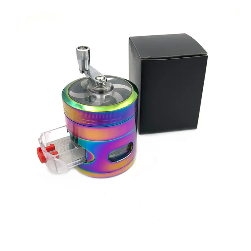 Измельчитель трав и табака 63 мм из сплава для специй курительная трубка