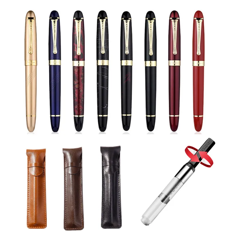 Роскошная Высококачественная перьевая ручка Jinhao с тонким пером 450 цветов офисные