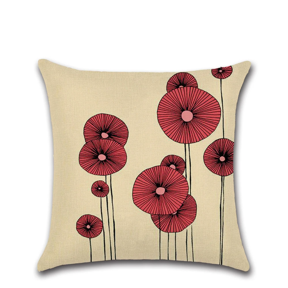 Постельное белье с геометрическим узором чехол для подушки героями мультфильмов