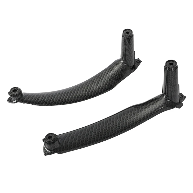 Для BMW E70 E71 E72 X5 X6 2007 - 2013 2014 углеродное волокно Автомобильная внутренняя дверная