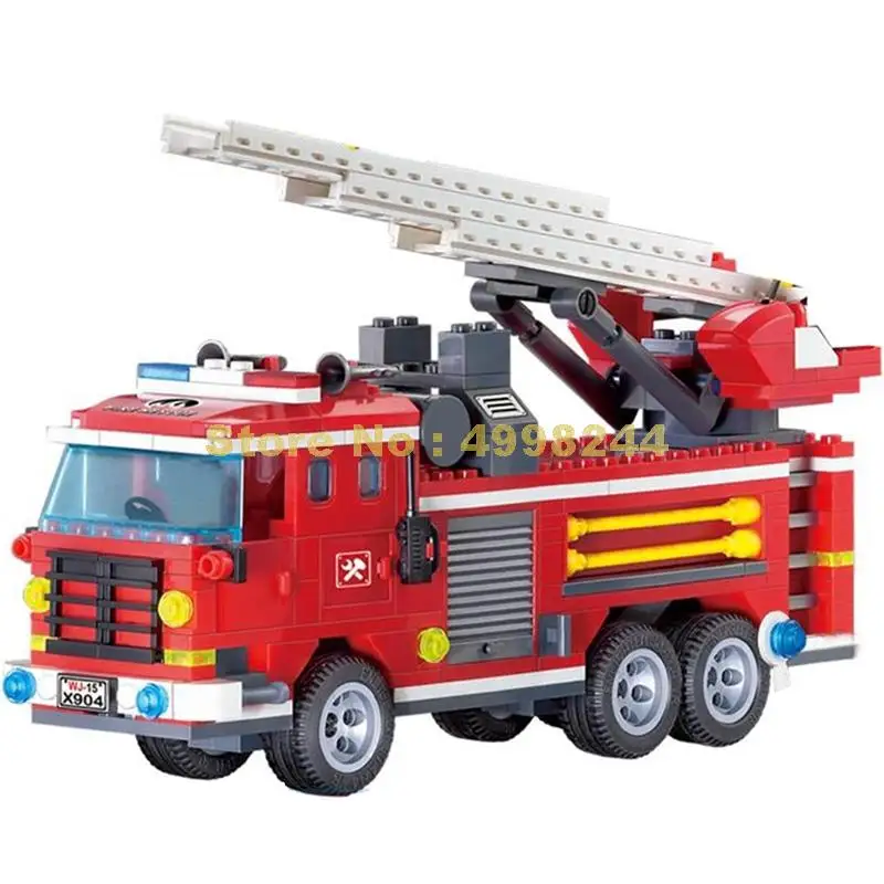 364 шт городская полиция пожарная Инженерная воздушная Лестница 4 строительные