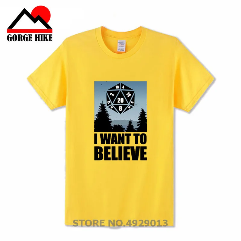 Gamer 3D Юнайтед футболка D20 мужские футболки Уникальные игровая одежда я хочу