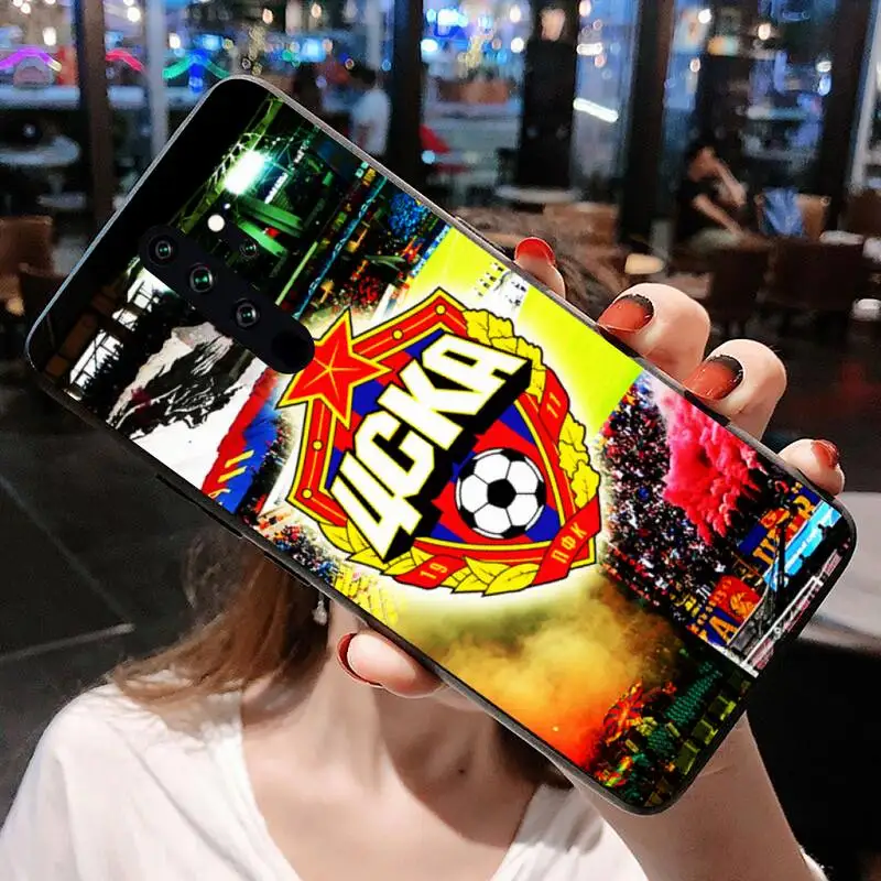 HUAGETOP Hot Россия PFC CSKA логотип мягкая искусственная оболочка для Redmi Note 9 8 8T 8A 7 6 6A Go Pro