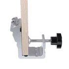 Набор кондукторов для сверления отверстий 3 в 1, комплект для работ по дереву с зажимом, ступенчатое сверло