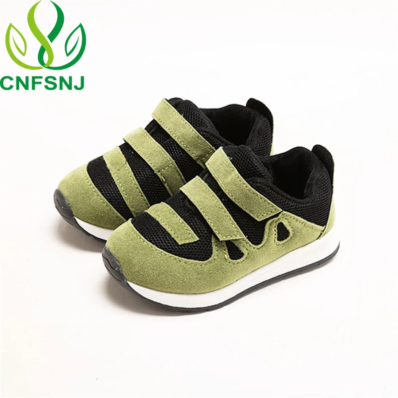 Кроссовки CNFSNJ для мальчиков и девочек брендовые дышащие эластичные кеды в