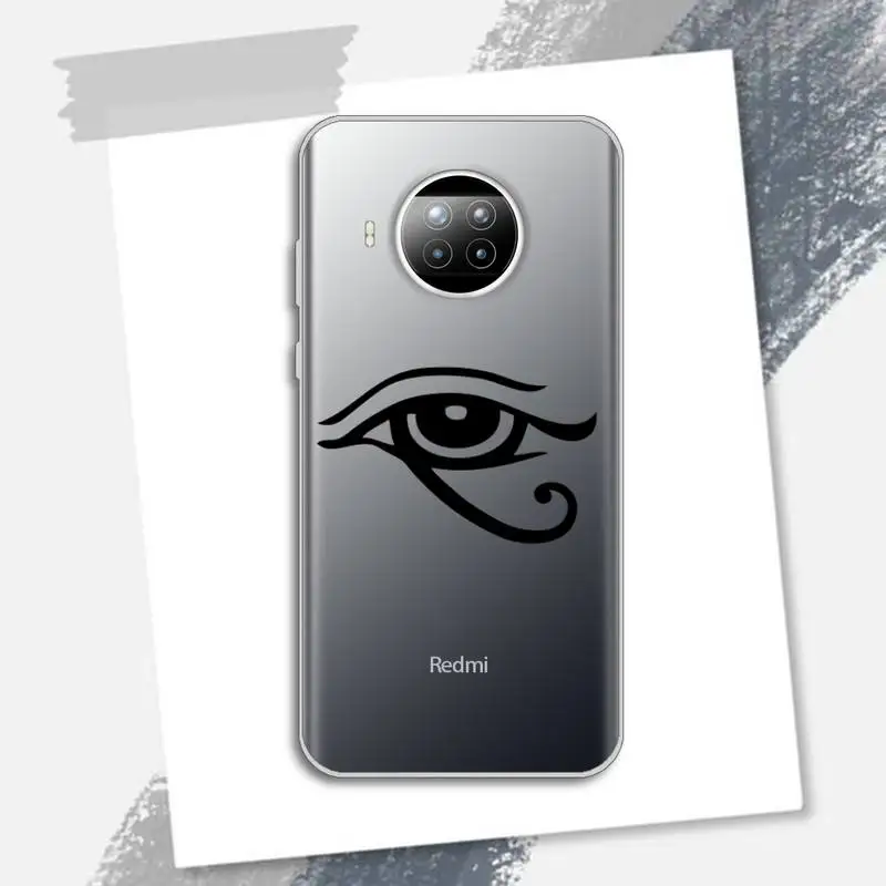 

Evil eye Phone Case Transparent for xiaomi redmi note 8 9 9s 11 10t lite pro