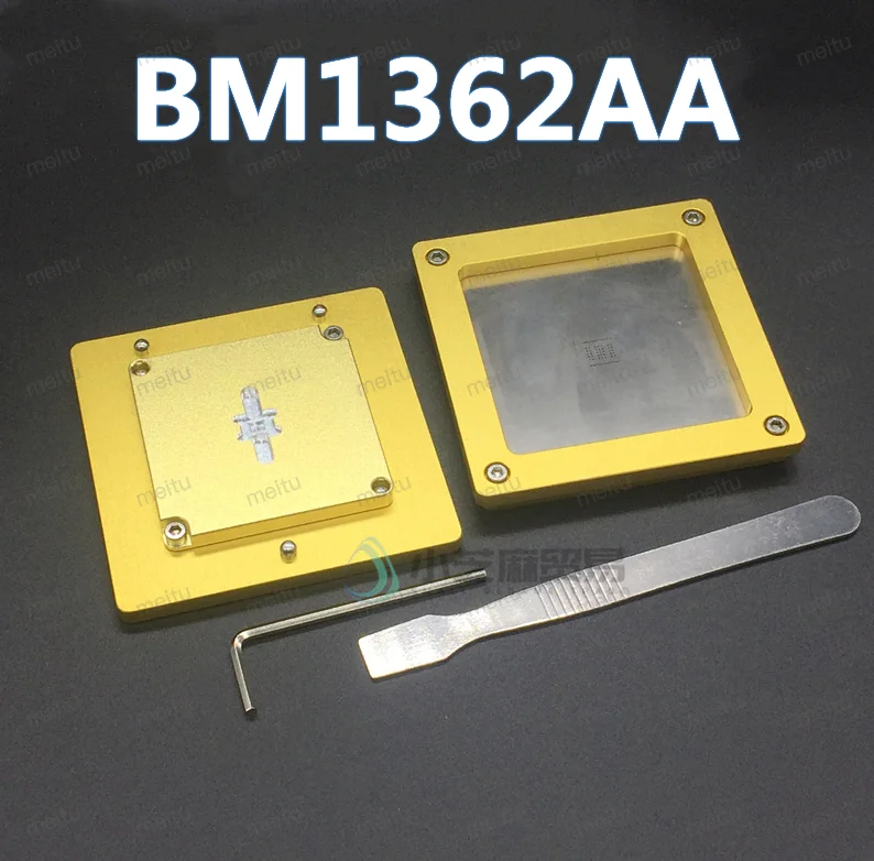 Stencil for BM1362 BM1362AA Tin tool ASIC chip for Antminer S19j / S19j Pro Plant tin station Tin tool