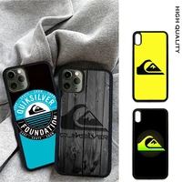 surf and skateboard quiksilver phone case for iphone 13 mini 12 11 pro max xs xr x 8 7 plus se 2020 high quality pc funda