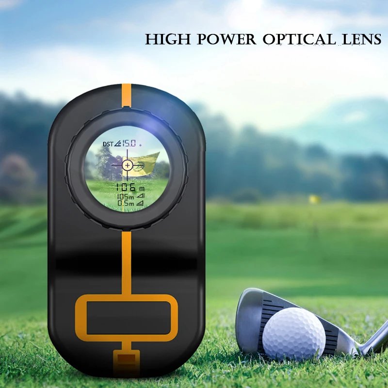 

SNDWAY Telescope Laser Range Finder Digital Distance Meter Hunting Monocular Golf Rangefinder LCD Display Roulette Tape Measure