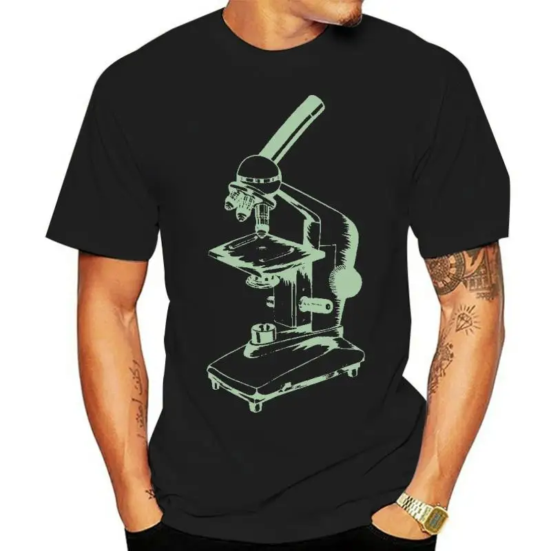 

Футболка с изображением микроскопа для мужчин и детей