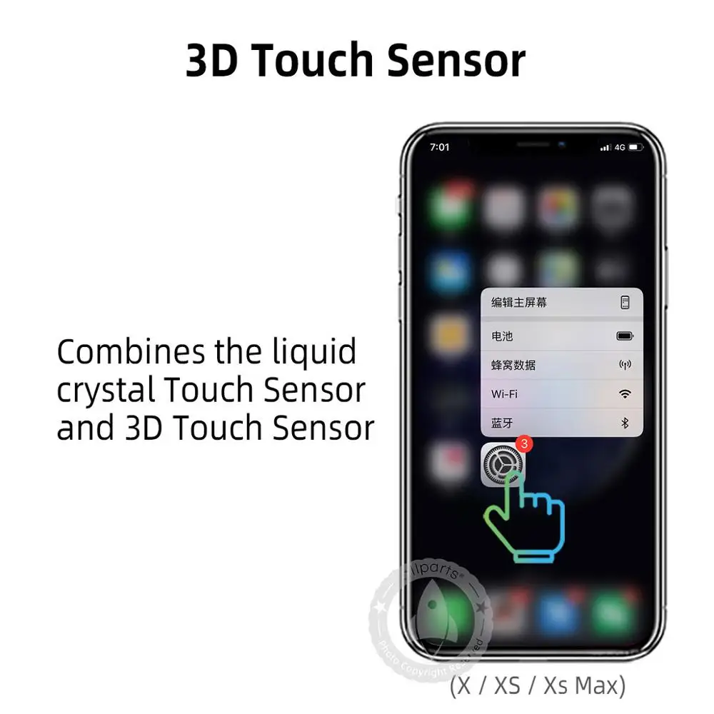 AMOLED дисплей для iPhone X lcd XR XS 11 Pro MAX ЖК-дисплей сенсорный экран дигитайзер с рамкой Замена для iPhone XS Max ЖК
