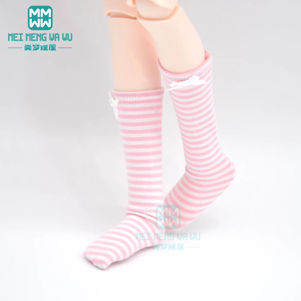 Аксессуары для кукол BJD подходят SD DD MSD YOSD MYOU 1/6 1/4 1/3 кукольные Полосатые чулки|handbag