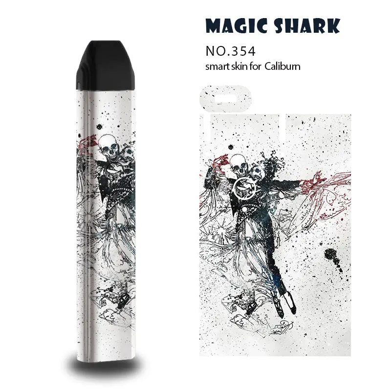 Модный чехол из ПВХ с изображением черепа леопарда змеи Забавный пышный пленка