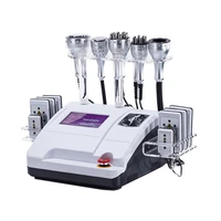 hot sale 40k ultrasonic cavitation vacuum radio frequency laser 8 pads lipo laser slimming machine for home use