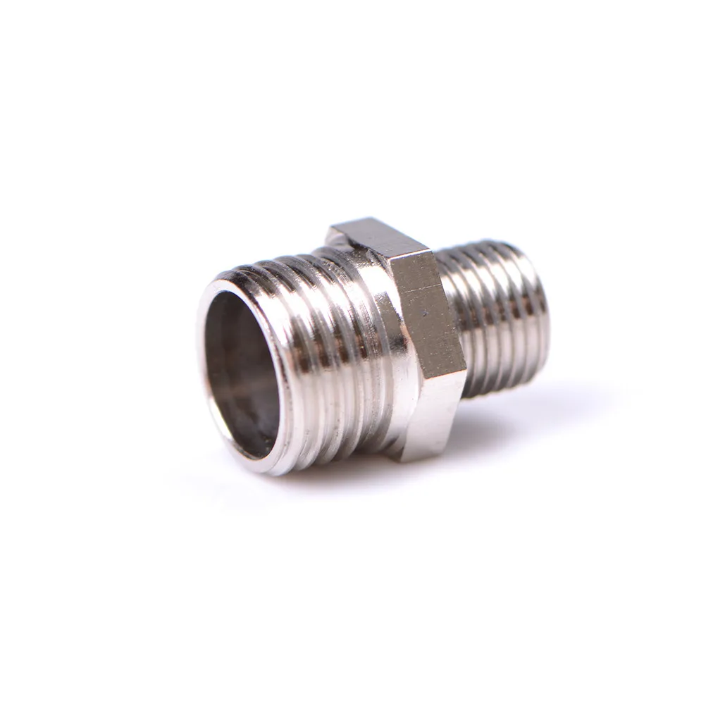 

1 PCS 1/4'' BSP Male to 1/8'' BSP Male Airbrush Adaptor Fitting Connector For Compressor & Airbrush Hose