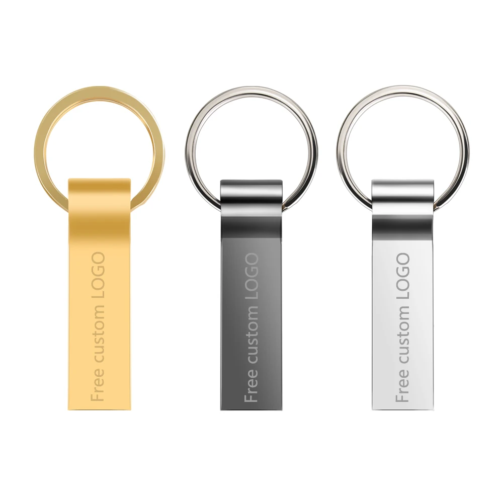 

usb flash drive 64GB Pendrive USB 2.0 High Speed Pen Drive 32GB 128GB 16GB 8GB 4GB metal USB Flash memory stick free shipping