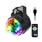 USB-прожектор для дискотеки, 5 В, с дистанционным управлением