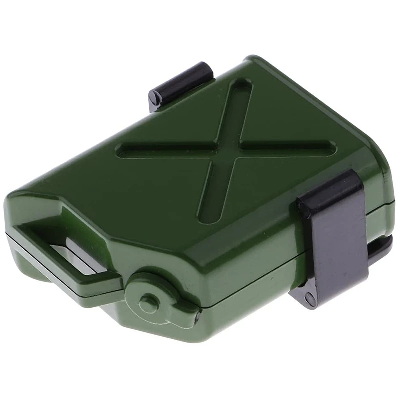 

RC Tow Hook Trailer Chain Buckle Bracket with Oil Tank Drum For RC4WD D90