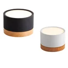 Потолочный светильник с поверхностным креплением, светильник для помещений с регулируемой яркостью, светодиодные светильники 7 Вт, 9 Вт, 12 Вт, 15 Вт, 220 В, точечные светильники, потолочные светильники