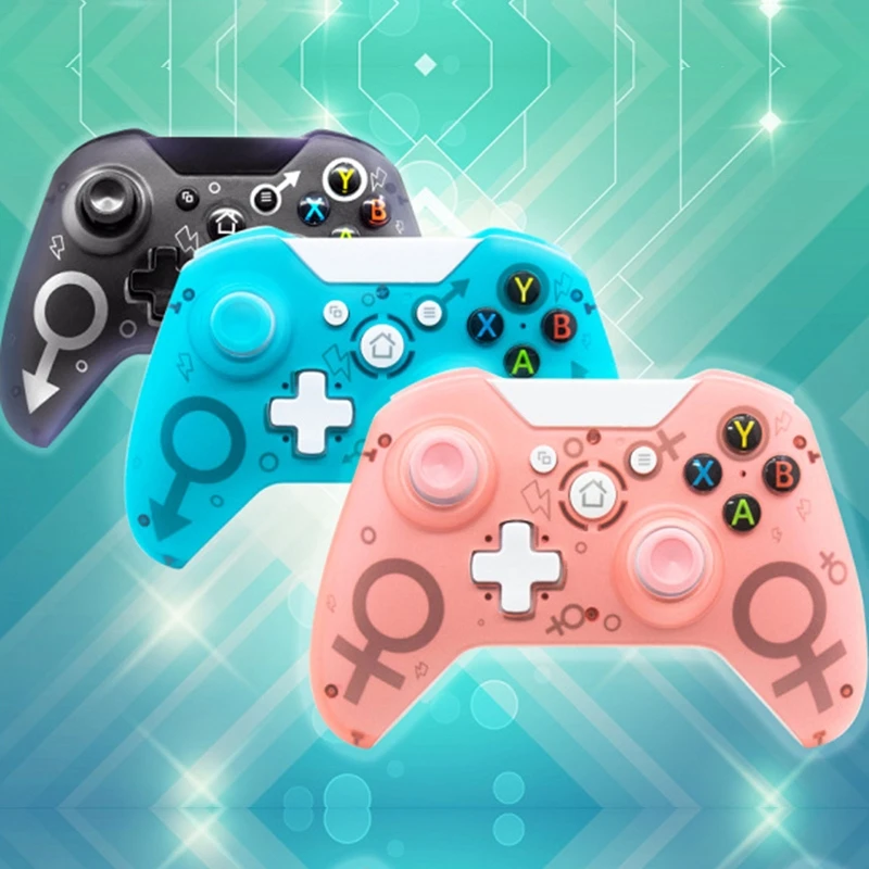 

2.4GHz Wireless Game Controller Joystick Gamepad with Dual Motor Vibration 6-Axis Handle for PS4 PS3 Win7/8/10 J0PB