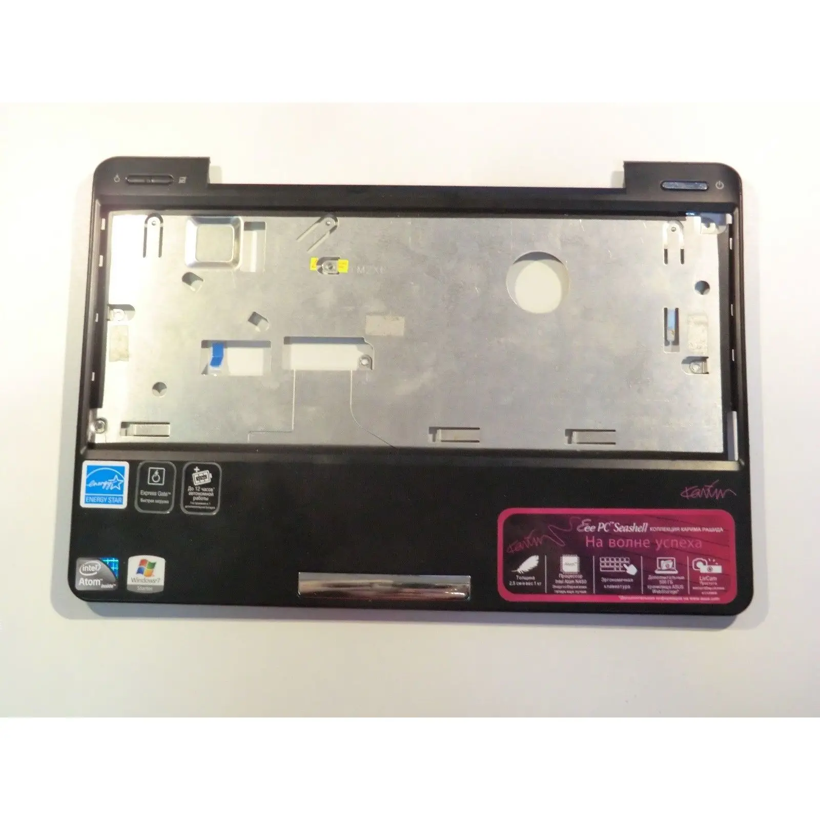 Asus Eee PC 1008P Крышка Палмрест Тачпад без клавиатуры 13NA 1PA0Z11|Комплектующие для
