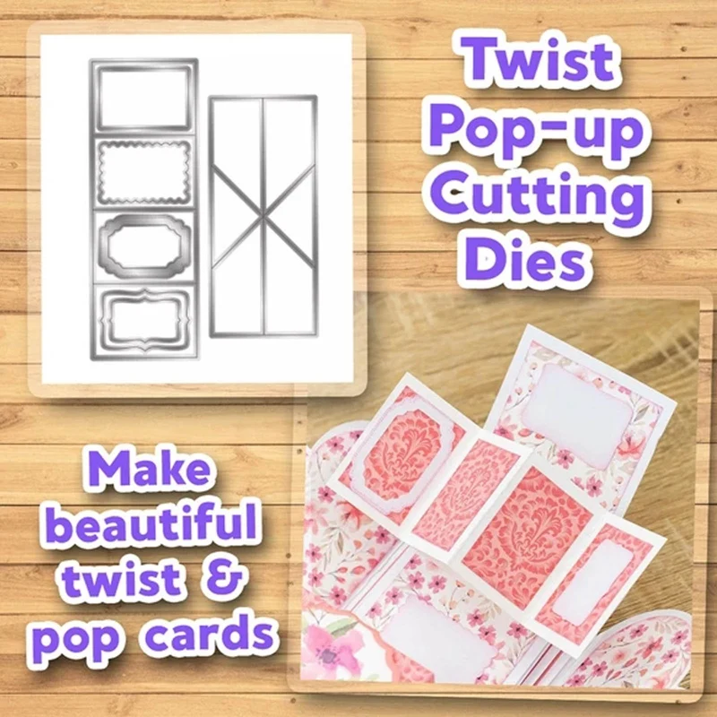 Craft Metal Cutting Dies Cut Die Mold Flower Decoration Scrapbook Paper Craft Knife Mould Blade Punch Stencils Dies