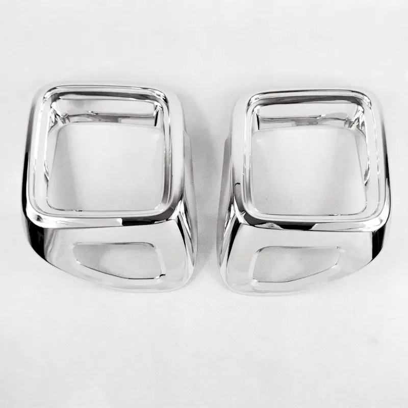 

For Jeep Renegade 2015 2016 2017 2018 ABS Chrome Car Tail Lights Rear Lamps Decoration Frame Cover Trim Car Styling accessories